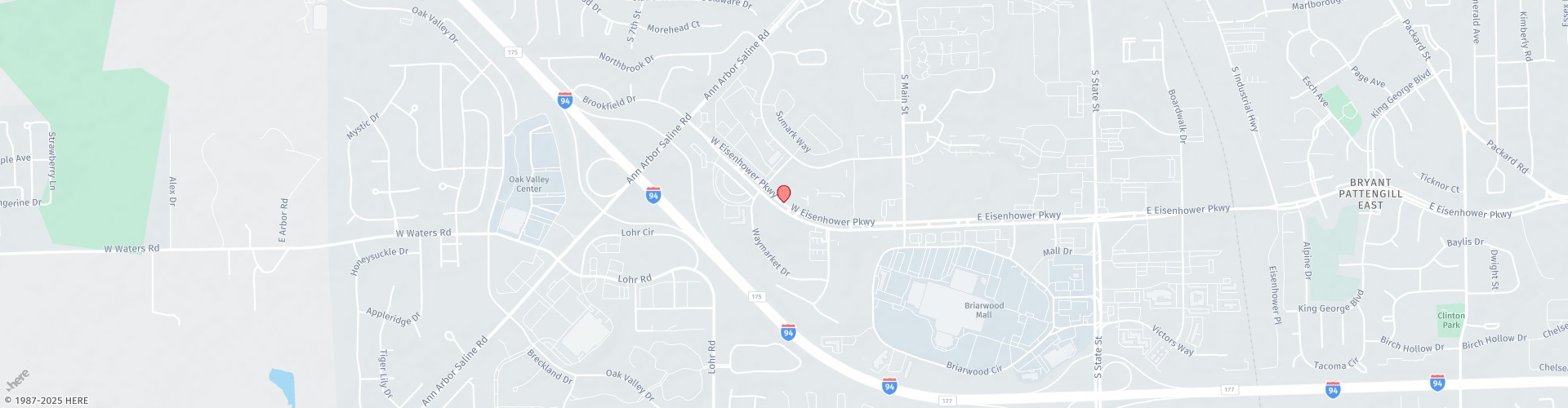Location Map: 760 W Eisenhower Pkwy Ann Arbor, MI 48103