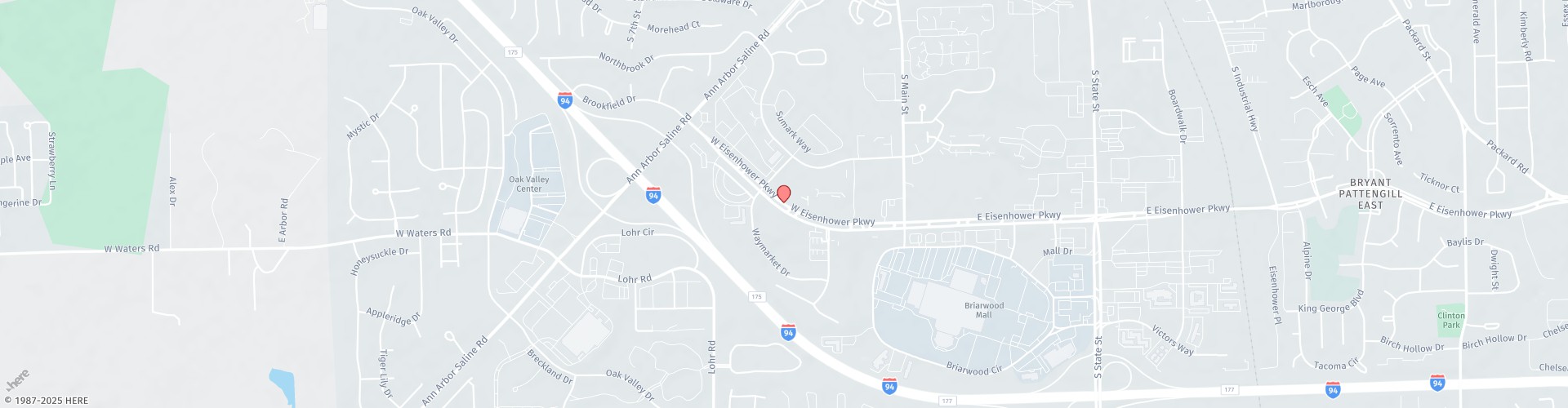Location Map: 760 W Eisenhower Pkwy Ann Arbor, MI 48103