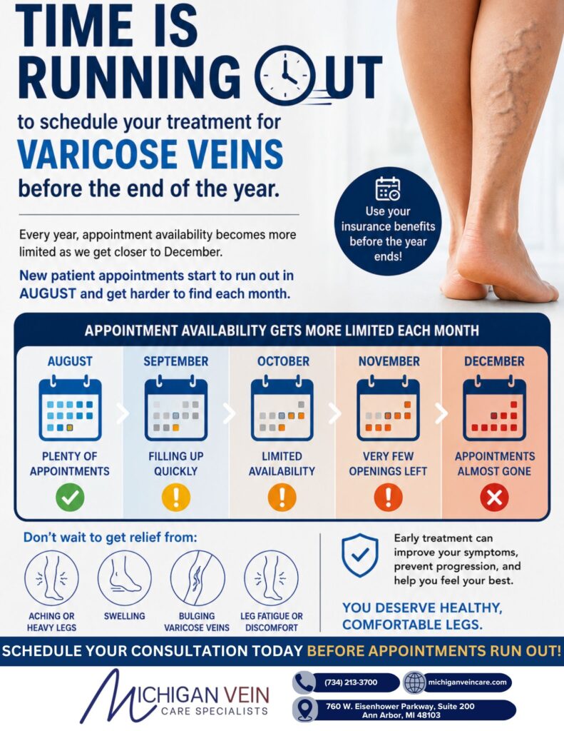 Schedule Your Treatment for Varicose Veins Today